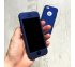 360° kryt Mate silikónový iPhone 5/5S/SE - modrý